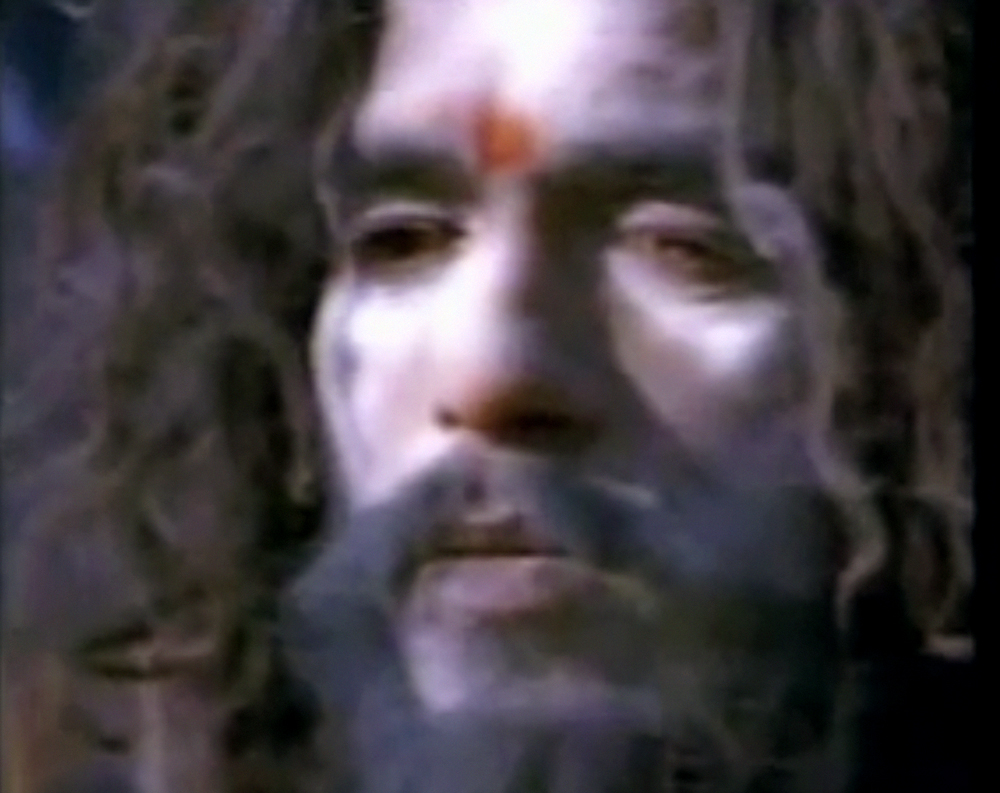 Baba with ash during a ritual with his guru. A still from Sadhus: India&#39;s - The-Third-Eye-Magazine_Aghori_Sadhu-Baba_India-02